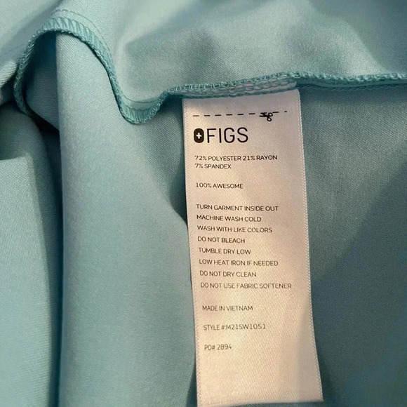 NWT FIGS Men’s Slim Leon Three Pocket Scrub Top M21SW1051  Size L FiGs - Picture 3 of 8